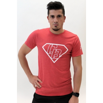 Men's T-Shirt Red/White